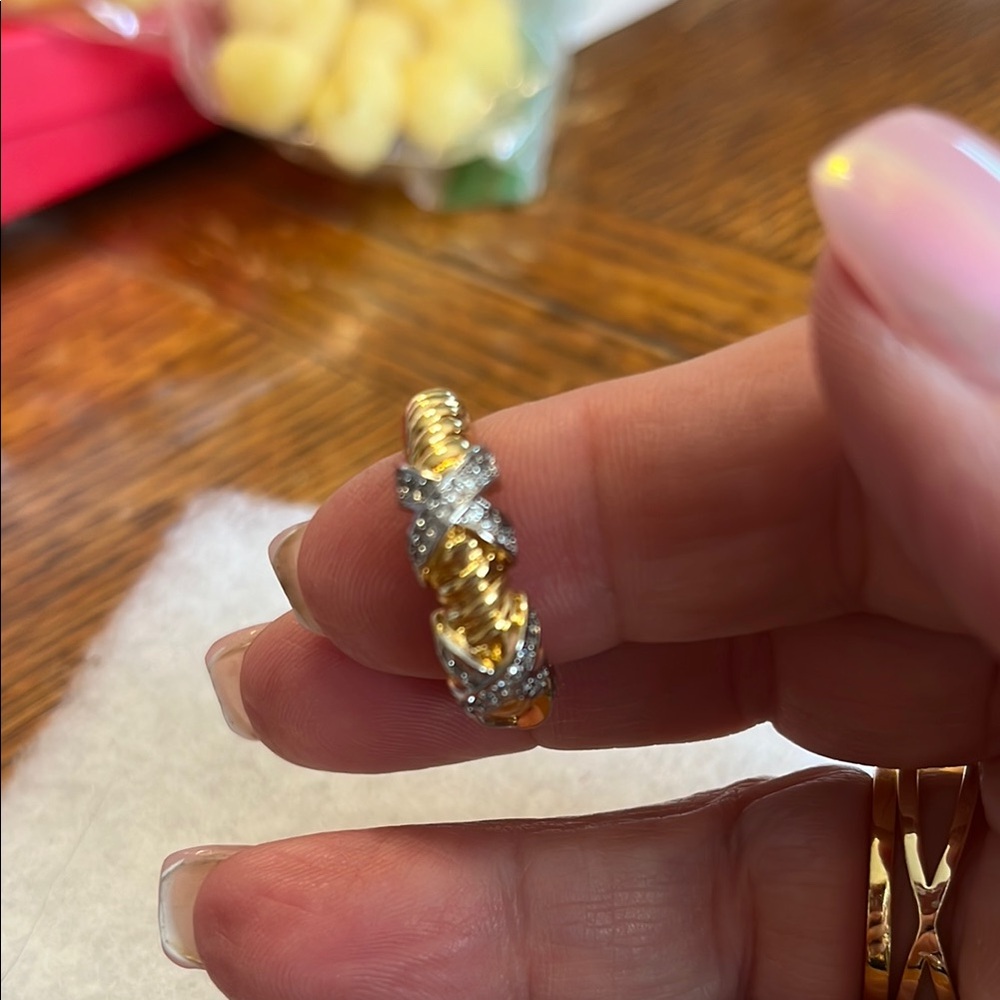 Gold and Silver Minimalist Rings with Delicate Design